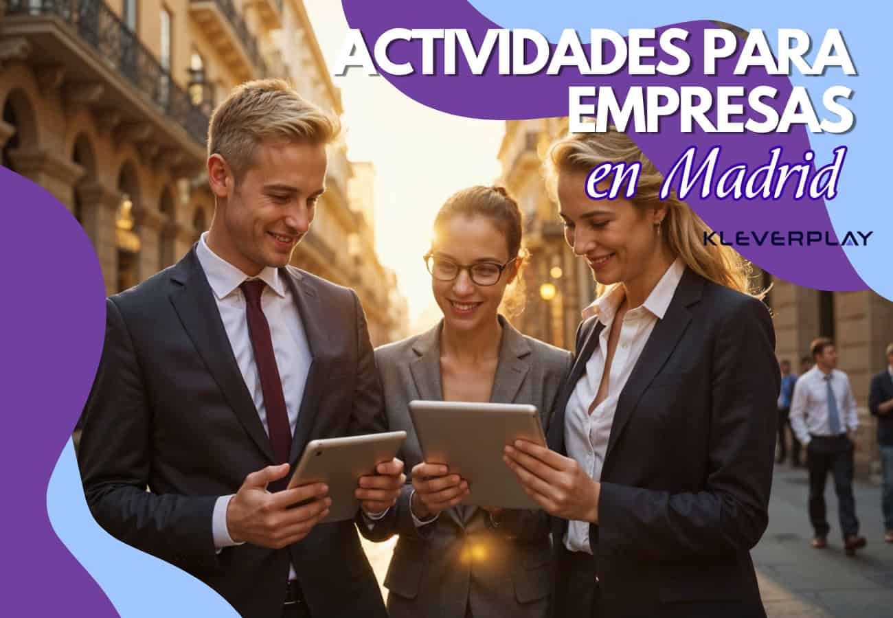Actividades para empresas en madrid