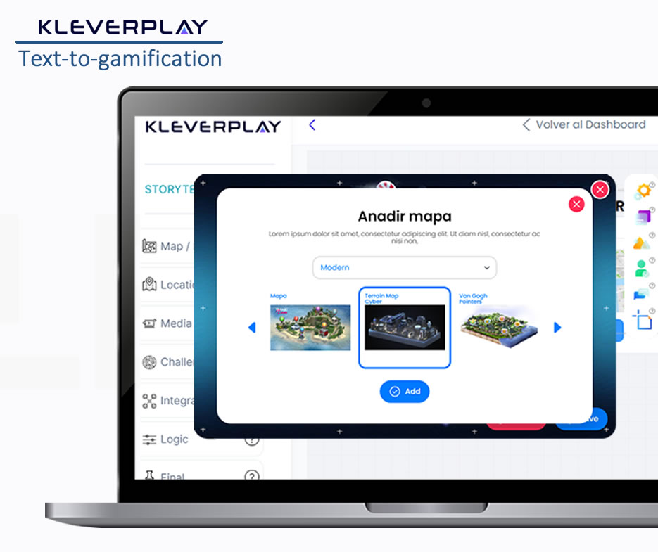 Text-to-gamification
